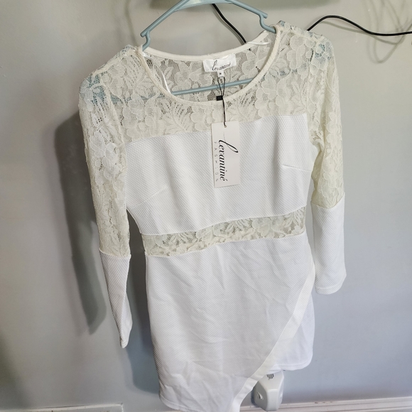 White lace dress new with tags - Picture 3 of 6